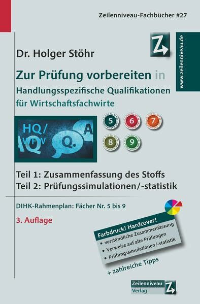 Zur Prüfung vorbereiten in Handlungsspezifische Qualifikationen für Wirtschaftsfachwirte