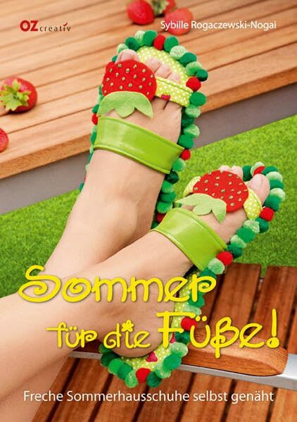 Sommer für die Füße!: Freche Sommerhausschuhe selbst genäht