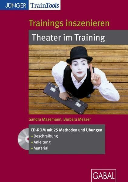 Trainings inszenieren: Theater im Training: CD-ROM mit 25 Methoden und Übungen: Beschreibung, Anleitung, Material