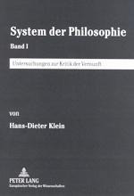 System der Philosophie