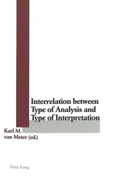 Interrelation between Type of Analysis and Type of Interpretation
