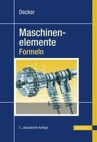 Decker Maschinenelemente - Formeln