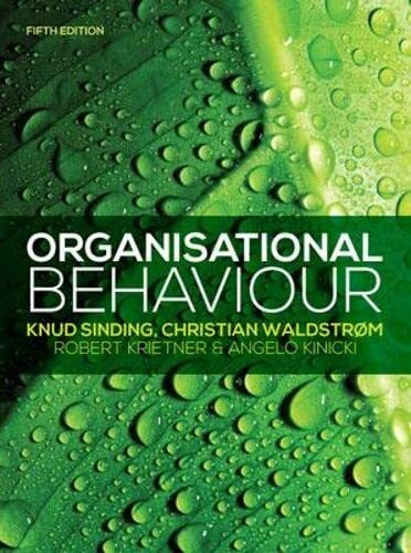 Organisational Behaviour (Economia e discipline aziendali)
