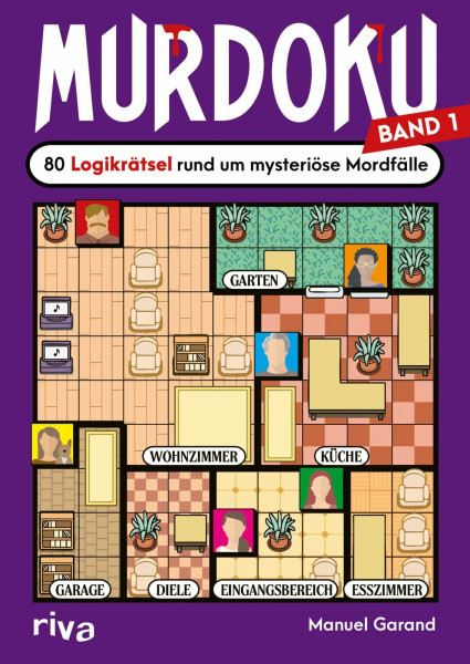 Murdoku: 80 Logikrätsel rund um mysteriöse Mordfälle | Löse spannende Kriminalfälle mit Sudoku und Logicals. Kniffliges Geschenk für True-Crime-Fans und Rätselliebhaber zum Geburtstag