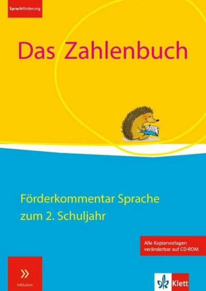 Das Zahlenbuch 2: Förderkommentar Sprache mit Kopiervorlagen und CD-ROM Klasse 2 (Das Zahlenbuch. Ausgabe ab 2017)