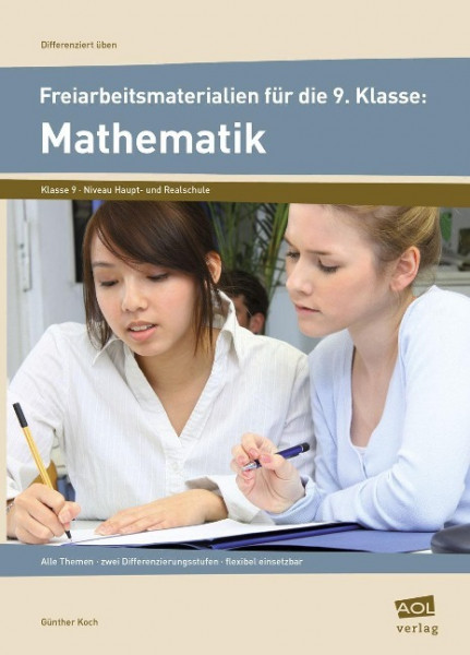 Freiarbeitsmaterialien 9. Klasse: Mathematik