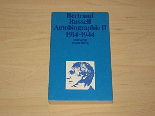 Autobiographie 2: 1914-1944