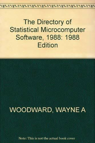 Directory of Statistical Microcomputer Software, 1988