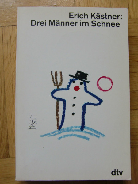 DREI MÄNNER IM SCHNEE: Eine Erzählung (dtv großdruck)