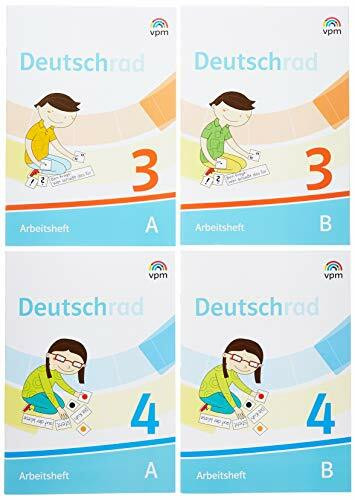 Deutschrad 3/4. Arbeitshefte Paket Klasse 3/4