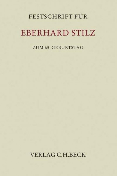 Festschrift für Eberhard Stilz zum 65. Geburtstag