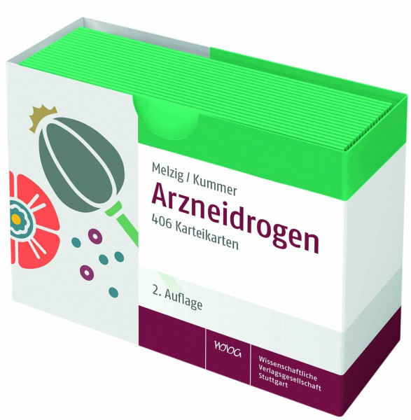 Arzneidrogen: 406 Karteikarten
