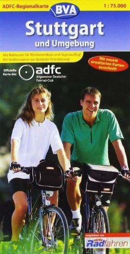 ADFC Regionalkarten, Stuttgart und Umgebung: Alle Radtouren für Wochenendtour und Tagesausflug. Mit Straßennamen zur besseren Orientierung. Offizielle ... Fahrrad-Club (ADFC-Regionalkarte 1:75000)