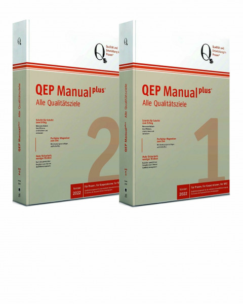 QEP® Manual plus©: Für Praxen. Für Kooperationen. Für MVZ.