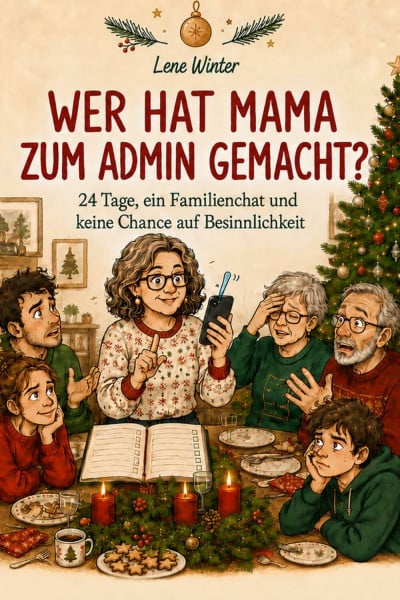 Wer hat Mama zum Admin gemacht?: 24 Tage, ein Familienchat und keine Chance auf Besinnlichkeit – der Adventskalender zum Mitlesen, Mitentscheiden und Mitlachen