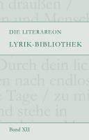 Die Literareon Lyrik-Bibliothek - Band 12