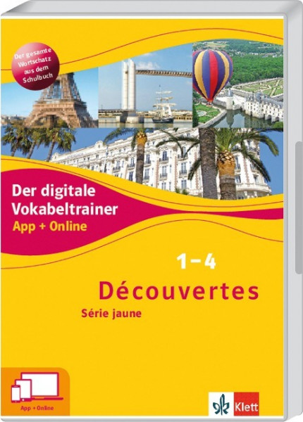 Découvertes 1-4 Série jaune. Der digitale Vokabeltrainer. App + Online