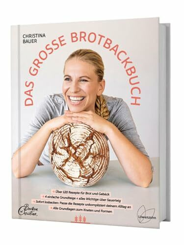 Das große Brotbackbuch. Über 120 Rezepte für Brot und Gebäck mit Sauerteig und Hefe, einfache Grundteige, süßes Brot, Vollkornbrot und für besondere ... an. Alle Grundlagen zum Kneten und Formen