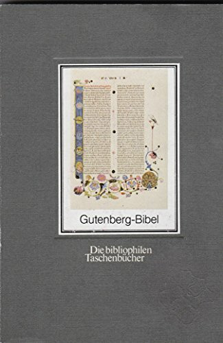 Die bibliophilen Taschenbücher, Nr.1, Gutenberg-Bibel