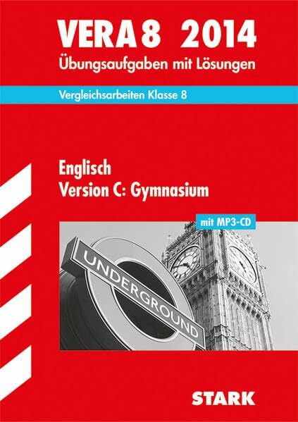 STARK VERA 8 Gymnasium - Englisch Version C mit Audio-CD (Zentrale Tests und Prüfungen)