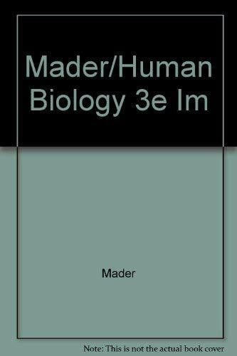 Mader/Human Biology 3e Im