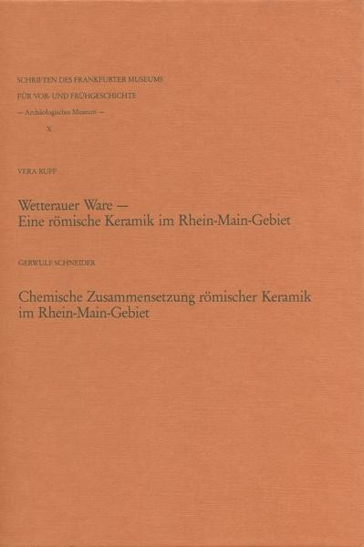 Wetterauer Ware - Chemische Zusammensetzung