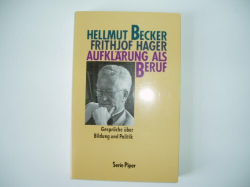 Aufklärung als Beruf