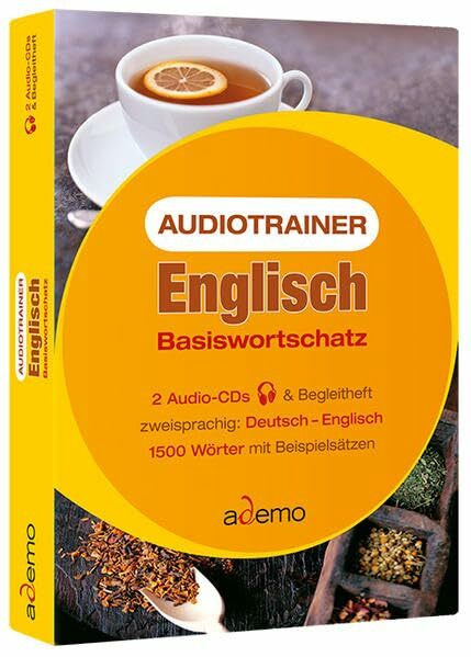 Audiotrainer Basiswortschatz Englisch: Zweisprachig: Deutsch-Englisch. 1500 Wörter mit Beispielsätzen. Für Anfänger, Wiedereinsteiger und Schüler der Klassen 5-8