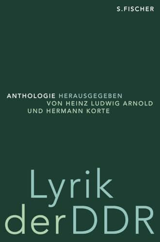 Lyrik der DDR: Anthologie