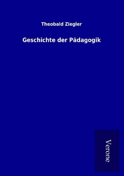 Geschichte der Pädagogik