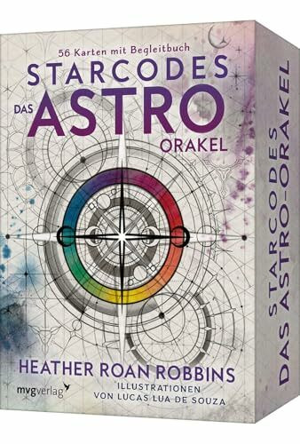Starcodes: Das Astro-Orakel: 56 Karten mit Begleitbuch | in hochwertiger Schachtel mit kunstvollen Illustrationen