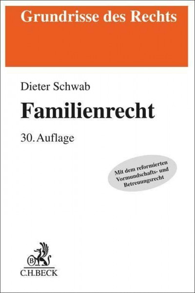 Familienrecht (Grundrisse des Rechts)