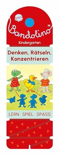 Bandolino. Denken, Rätseln, Konzentrieren: Lernspiel mit Lösungskontrolle für Kinder ab 4 Jahren