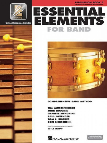 Essential Elements for Band - Book 2 with Eei: Percussion/Keyboard Percussion
