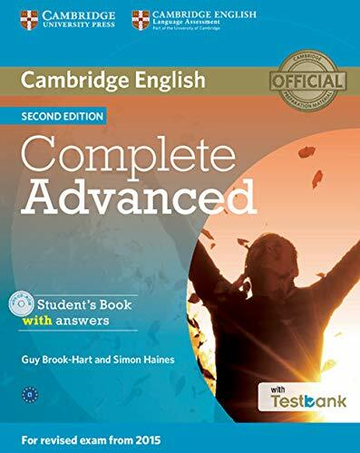Complete Advanced Student's Book with Answers with CD-ROM with Testbank 2nd Edition Complete Advanced Student's Book with Answers with CD-ROM with Testbank 2nd Edition