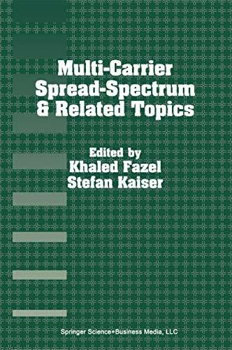 Multi-Carrier Spread-Spectrum & Related Topics: Third International Workshop, September 26–28, 2001, Oberpfafenhofen, Germany