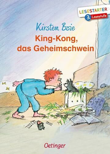 King-Kong, das Geheimschwein: Lesestarter. 3. Lesestufe | Lustiges Kinderbuch zum Lesen lernen auf fortgeschrittenem Niveau ab 8 Jahren