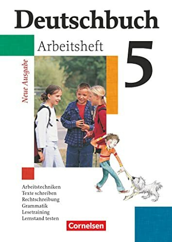 Deutschbuch - 5. Schuljahr - Arbeitsheft mit Lösungen: Sprach- und Lesebuch (Deutschbuch Gymnasium, Allgemeine Ausgabe - 2004, 5. Schuljahr)