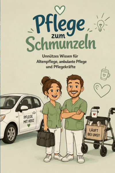 Pflege zum Schmunzeln - Unnützes Wissen für Altenpflege, ambulante Pflege und Pflegekräfte - Pflegedienst Edition: Geschenk für ambulante Pflege, ... Seniorenbetreuung, Pflegealltag