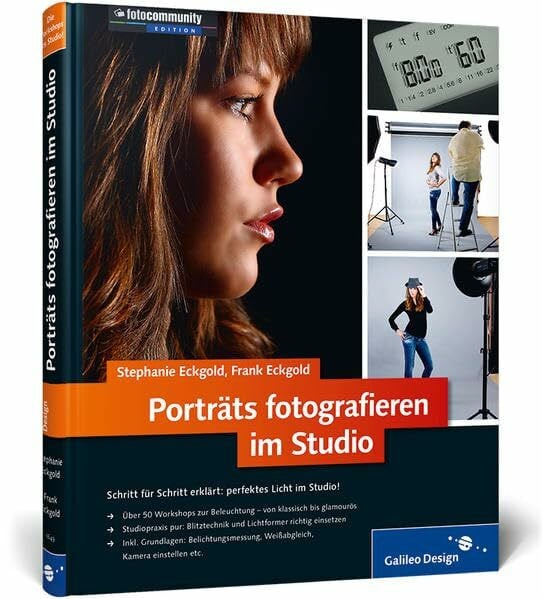 Porträts fotografieren im Studio (Galileo Design)