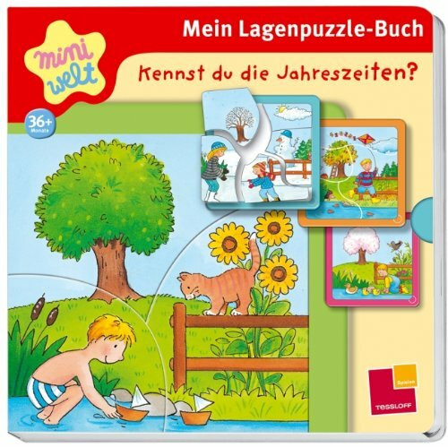 miniwelt: Mein Lagenpuzzle-Buch. Kennst du die Jahreszeiten?