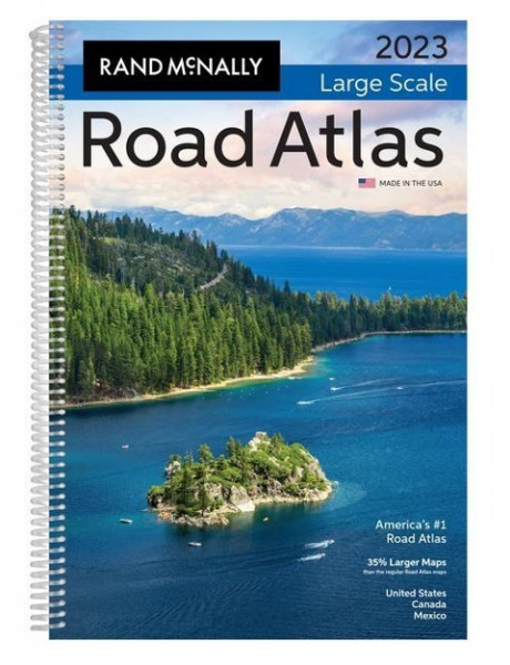 Rand McNally 2023 Large Scale Road Atlas