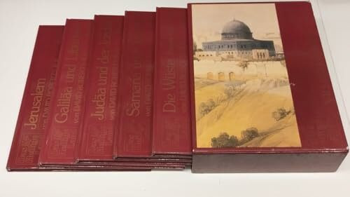 Das Heilige Land - Band I bis V (Jerusalem, Galiläa und Libanon, Judäa und Jordan, Samaria und Idumäa, Die Wüste)