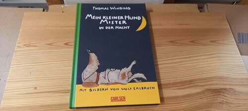 Mein kleiner Hund Mister in der Nacht