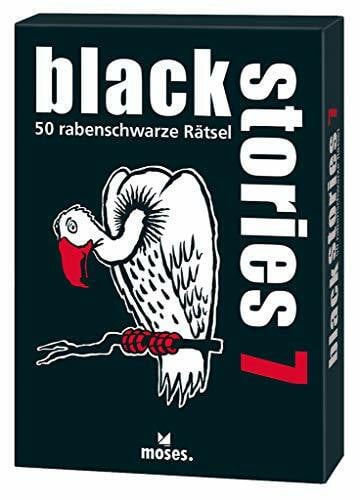 moses. black stories 7 | 50 rabenschwarze Rätsel | Das Krimi Kartenspiel
