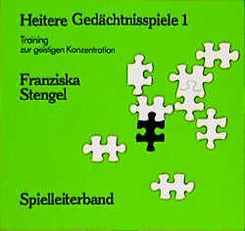 Heitere Gedächtnisspiele 1. Spielleiterband
