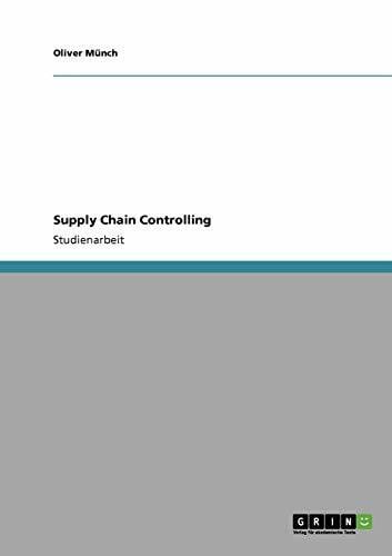 Supply Chain Controlling