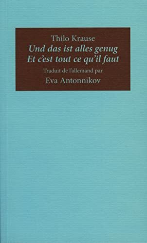 Et tout cela suffit / und das ist alles genug