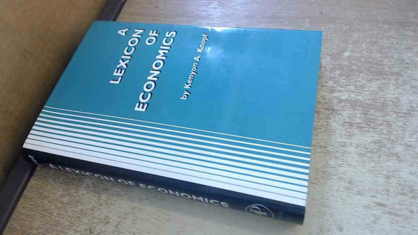A Lexicon of Economics