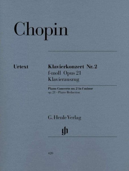 Konzert 2 F-Moll Op 21 Klav Orch. Klavier, Klavier zu 4 Händen: Instrumentation: 2 Pianos, 4-hands, Piano Concertos (G. Henle Urtext-Ausgabe)